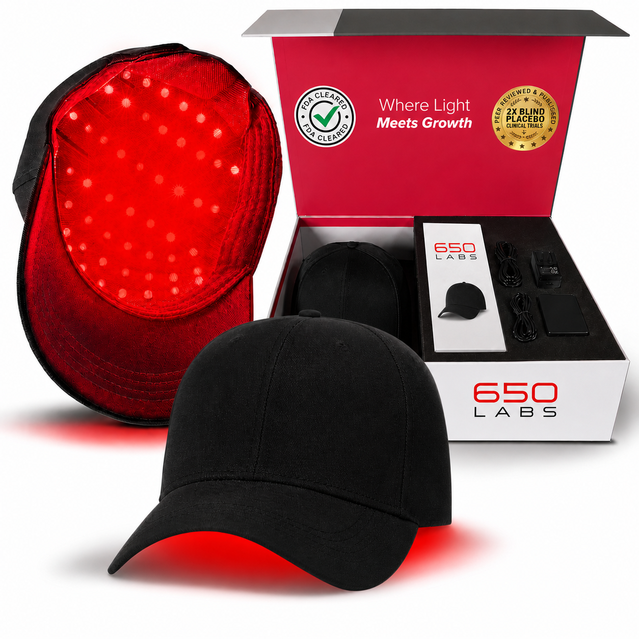 Red Light Therapy Cap for Hair Regrowth